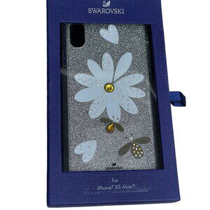 Swarovski Eternal Flower  Heart Bee Print Iphone  XS Max Case